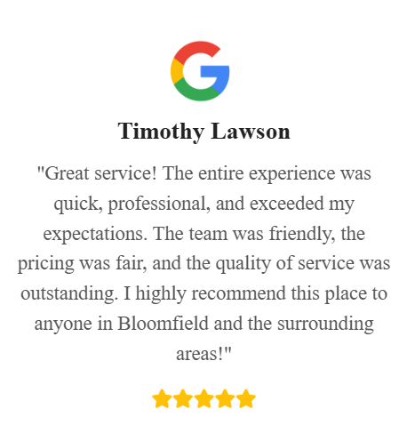 Customer Google Review 1